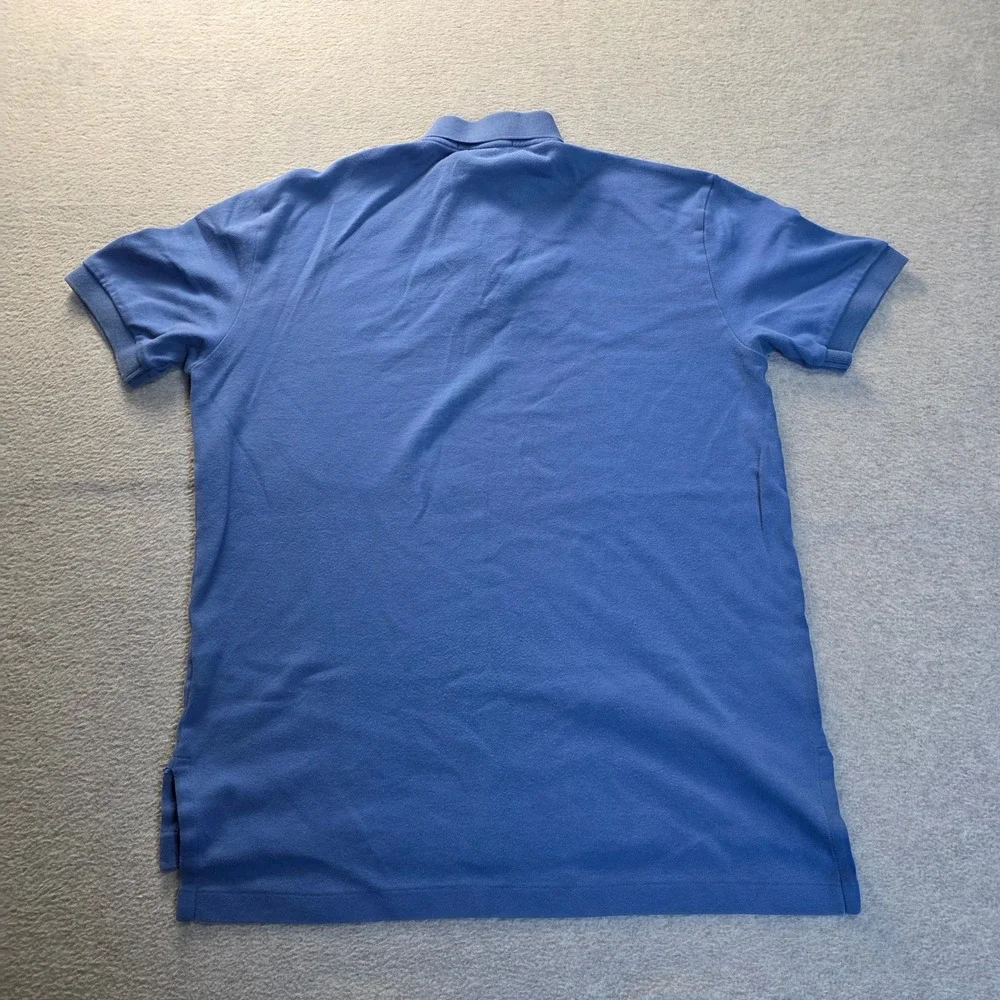 Polo Ralph Lauren Mens Blue Short Sleeve Polo Shirt‎ Small Red Pony Logo